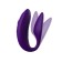 Vibrator for steam We-Vibe Sync 2, 7.7 cm, purple