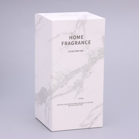 Candle in concrete Aromatic "God Ares", 13x7 cm, bergamot, soy wax, 160 g-9