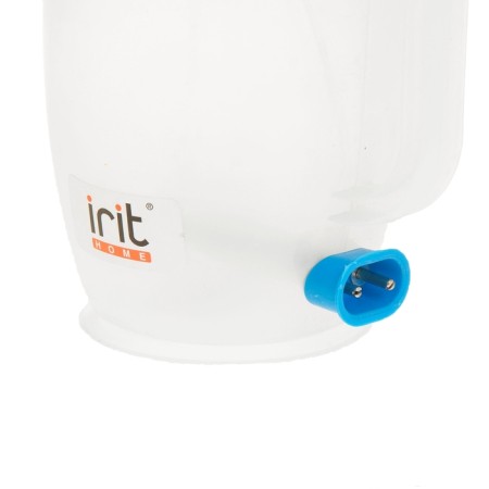 Electric kettle IRIT IR-1121, plastic, 1 l, 550 watts, blue-4