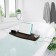 Aquala bathroom shelf, nut