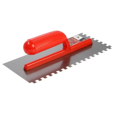 SHOMHNIKHAR, steel, plastic handle, tooth 8 x 8 mm, 125 x 280 mm-4