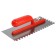 SHOMHNIKHAR, steel, plastic handle, tooth 8 x 8 mm, 125 x 280 mm