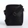 Male bag with lightning, black color