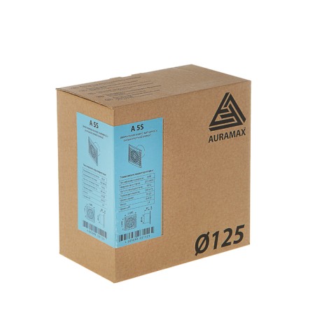 Exhaust Auramax A 5, 160x180 mm, D = 125 mm, 220–240 V-3