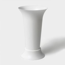Vase for cutting, 3 l, white color