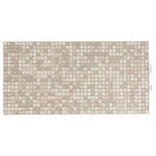 PVC mosaic panel brown with patterns 960x480 mm