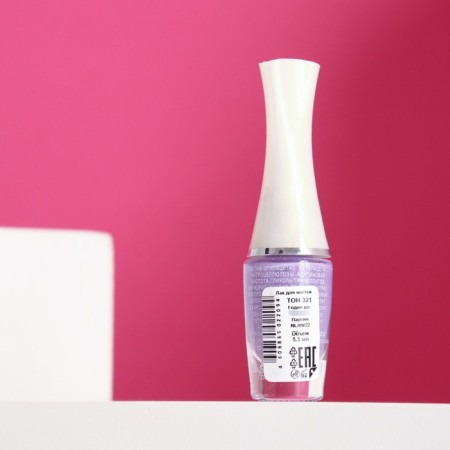 Nail polish jeanmishel tone 321 lilac, 5.5 ml-1