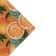Paper packing glossy bilateral "Mandarins", 70 x 100 cm, New Year