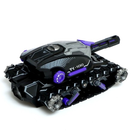 Radio controlled tank Fighter, 4WD, gesture control, shoots gel bullets-3