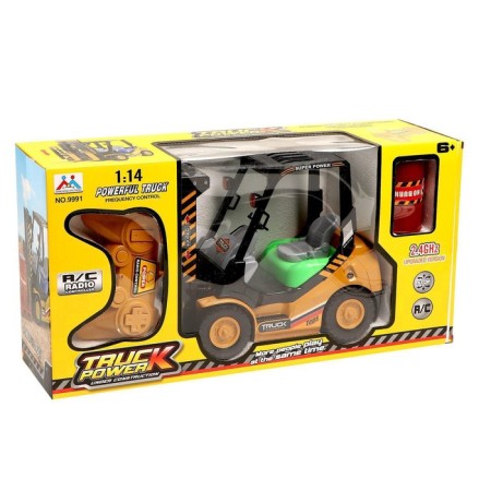 Radio controlled machine "Loader", works on the battery, light-8