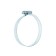 Chervyeric zein clamp, end-to-end carriage, diameter 59-82 mm, width 12.7 mm, galvanized