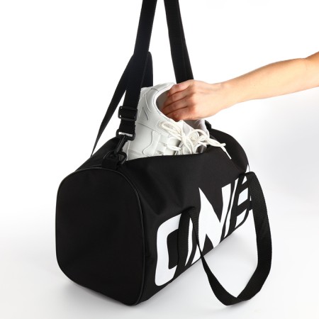 Female sports bag, textura, small size, black color-7