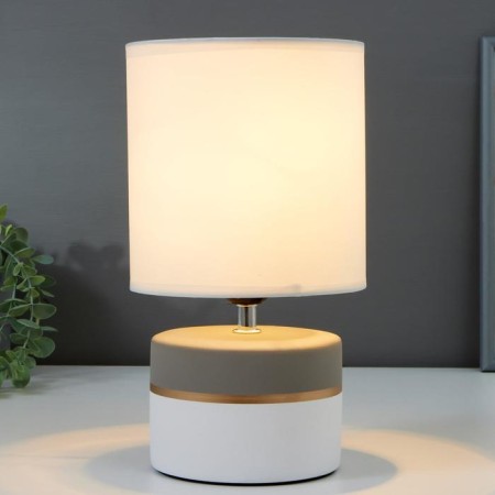 HELP lamp 16373/1 E27 40W white-gray 16x16x29 cm Risalux-1