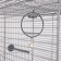 Birds Cage "Pigzon" No. 104-B, collapsible, 2 sections, 58 x 40 x 88cm, gray