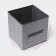 Stellying box for storing the forage "Forest", 25 × 25 × 25 cm, color gray color