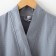 Wafel male extension bathrobe and I am Size 58-60, gray, 100% cotton, 200g/m2