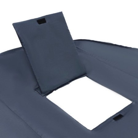 Paul for a winter tent, hexagon, 200 x 200 cm, gray-2