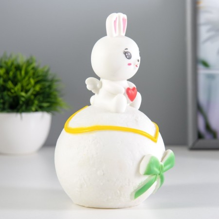 Nightlight "Bunny on the Moon" LED 1W 3x LR44 white 10x10x17cm Risalux-5