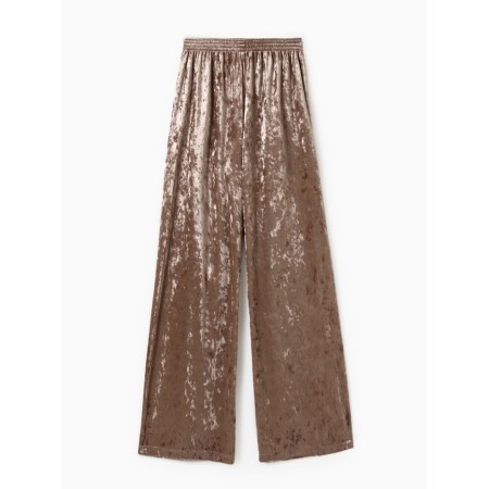 Homemade pants KAFTAN VELVET 48-50, coffee-7