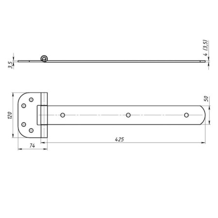 Loop arrow PS-420, without coating-1