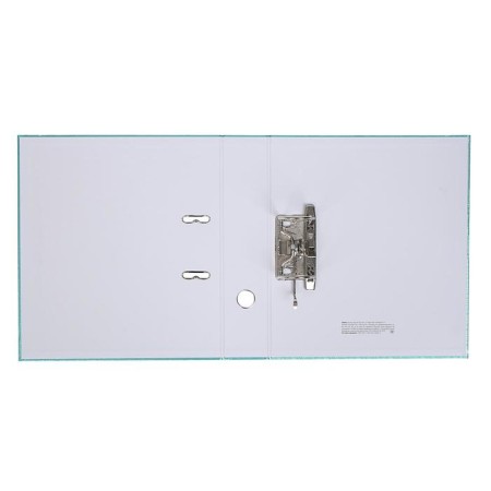 A4, 70 mm Metallic "Mint" folder, with arched mechanism, boumvinyl-1