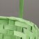 Set of wicker baskets, D16 x H10/32cm, D18 x H10/34cm, D21 x H10/36cm, 3pcs, bamboo