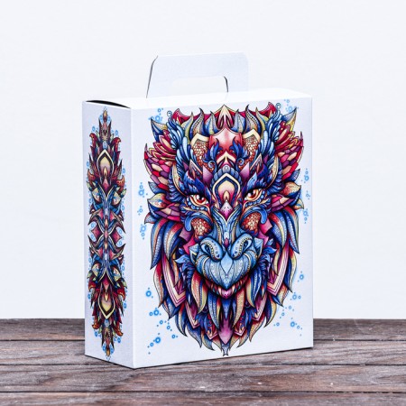 Gift box "Imperial Dragon", present 15.5 x 7 x 19 cm