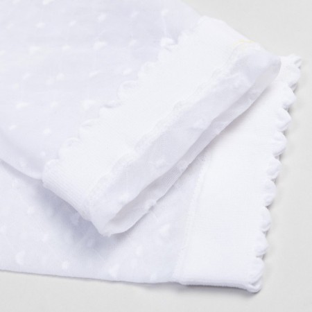 Гольфы для девочек CE MOLLY цвет белый (bianco), р-р 20-9