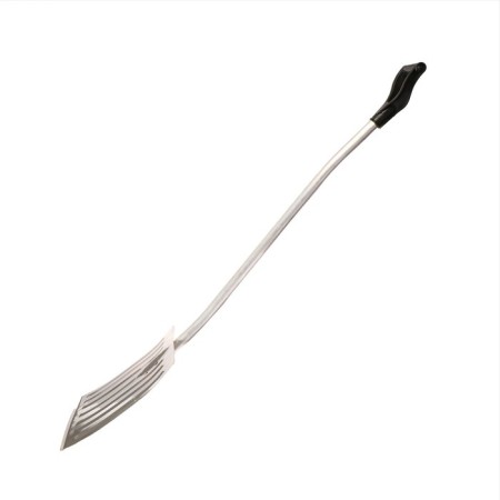 Aluminum shovel, 428 × 375 mm, with a metal bar, an aluminum stalk with a V-handle-6