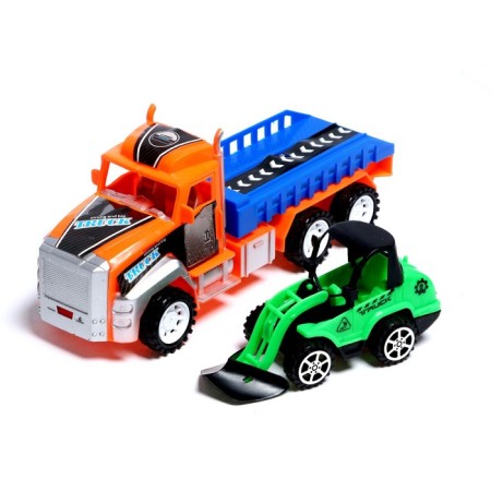 Truck Inertial "Carrier" with a loader, MIX color-11