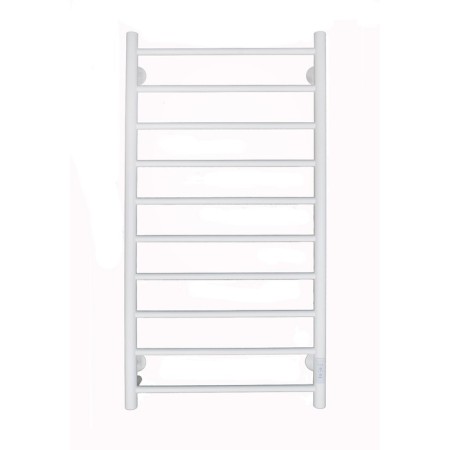 Electric towel "Sanprise" Classic P6, 400x600 mm, with a shelf, a university, black