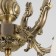 Caldera chandelier, 5x60W E27, bronze color