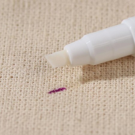 Fabric marker, self -perishable, with a corrector, purple color-2