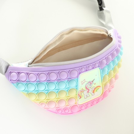 Bag's bag with lightning, lilac color-3