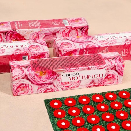 Kuznetsov applicator "most beloved", 70 spines, film, 23 x 32 cm