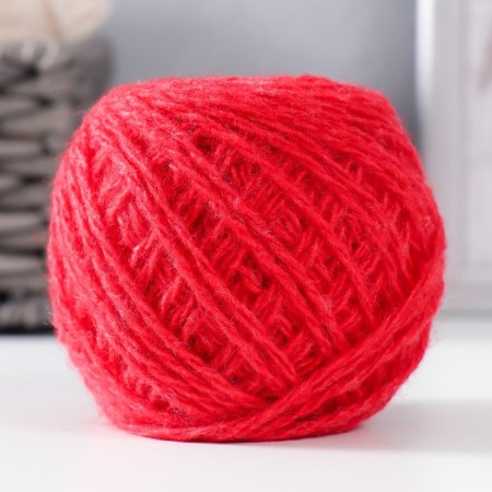 Acryl yarn 100% acrylic, 100m/40 ± 5 g (red poppy)
