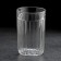 The glass is "drunk", faceted
