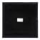 Gift package, craft, with a window, "black", 30 x 30 x 30 cm