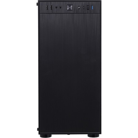 The ACCORD 3407 case is black without ATX 8x120mm 2xusb2.0 1xusb3.0 Audio Bott PSU BP-1