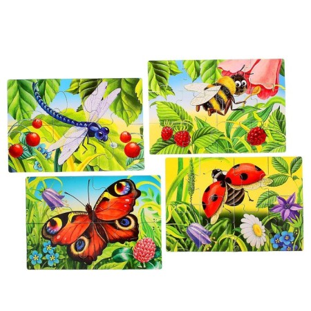 Floor puzzle mosaic "insects" (Baby STEP) (medium)-2