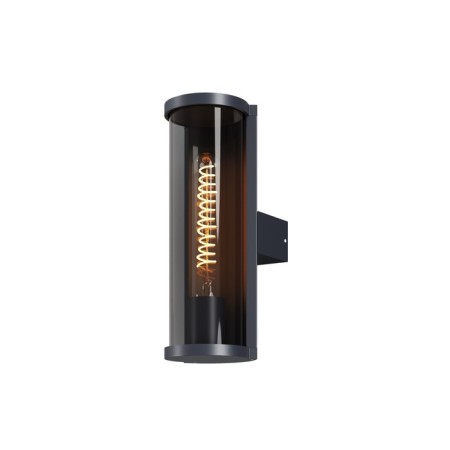 Bra Outdoor O451WL-01GF, E27, 1x15 W, 282x100x146 mm, graphite-1
