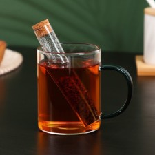 Glass set for brewing tea Bellatenero Alchemy, 2 subjects: sieve 30 ml, mug 250 ml