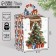 Box the team "New Year tree" 9 x 11 x 9 cm, New Year