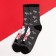 New Year's socks KAFTAN "OOPS" Size 41-44 (27-29 cm), Gray color