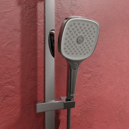 Shower system IDDIS Slide Slisbbti06, Push Control, Tropical Shower, Chrome-4