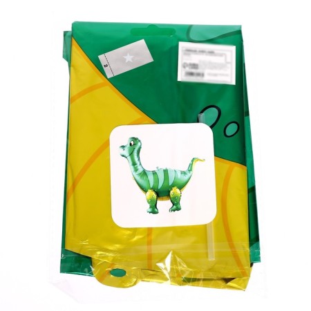 Foil ball 25 "Dinosaur Brachiosaurus", the color is green, under the air-4