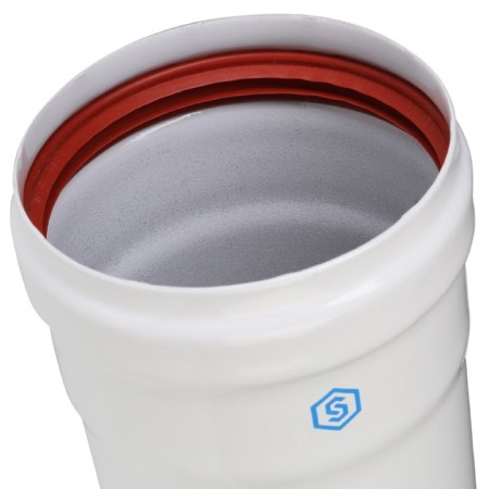 Chimney element Stout SCA-0080-000500, pipe 500 mm, DN80-2