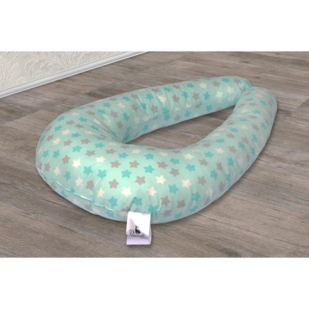 Multifunctional pillow Comfy Baby, size 60x85 cm, turquoise color-1