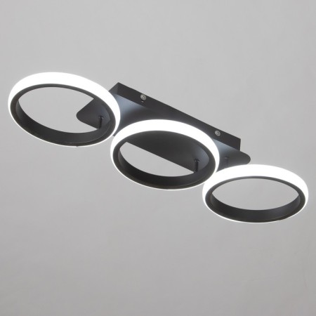 Lamp "NAMI" LED 33W 6000K Black 52.5x17x7 cm-1