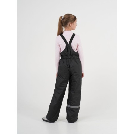 Baby trousers insulated, height 146 cm, black color-1